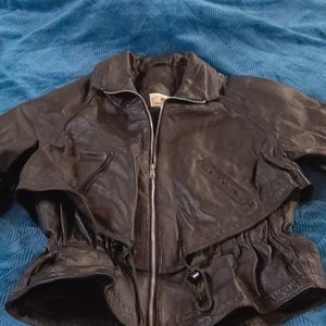 NWOT Size Medium Leather Jacket